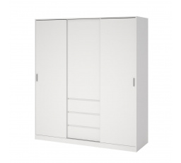 Šatní skriňa Simplicity 148, biela