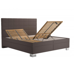 Posteľ Villy 180x200, hnedá