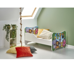 Detská posteľ HAPPY JUNGLE, viacfarebná