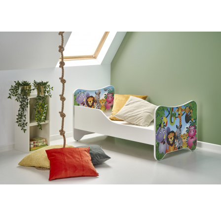 Detská posteľ HAPPY JUNGLE, viacfarebná