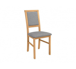 stolička ROBI prírodný dub (TX099)/Baku 4 sivá