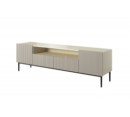 TV komoda Nicole, kašmír / čierne nohy