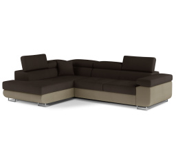 Rohová sedacia súprava ANTON, Monolit 29/Monolit 09 Ľavá