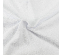 Froté plachta biela 90x200 cm na vysoký matrac 190g/m2