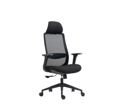 Otočná stolička čierna FB26-FXJG B