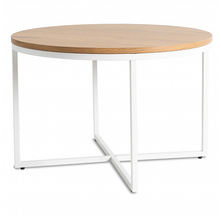 Stôl HANTEL Dub Zlatý/Biely