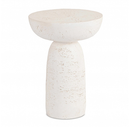 Stolík HENRICO 40 cm Krémový/Béžový Moderný Stolík HENRICO 40 cm Krémový/Béžový Moderný