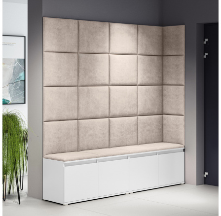 Predsieňová stena EMI 3, Trinity 02/White