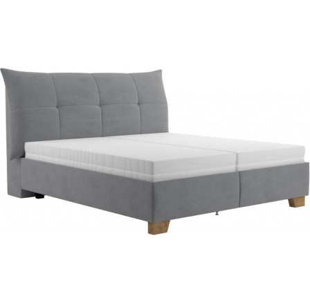 Posteľ Joris 180x200, svetlosivá