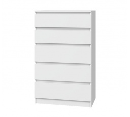 Komoda Malvína M5, biela