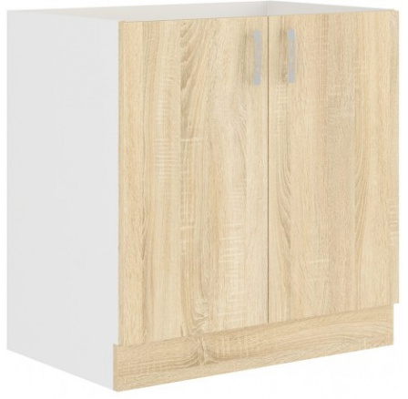 Kuchynská dolná skrinka SALLY 80-ZL-2F-BB, Dub sonoma