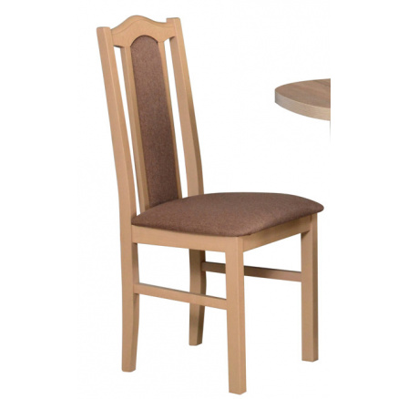 BOSANOVA 2 (BOSS 2)- jedálenská stolička - dub sonoma /č.15 hnedá - kolekcia "DRE" (K150)