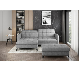 Rohová sedacia súprava LORELLE + Taburet Dora 90 110x200 Ľavý 1