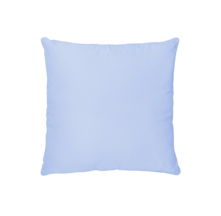 Bavlnená obliečka na vankúš svetlomodrá 50x70