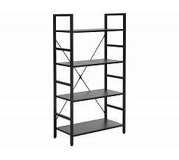 Regál LOFT R4, Čierny