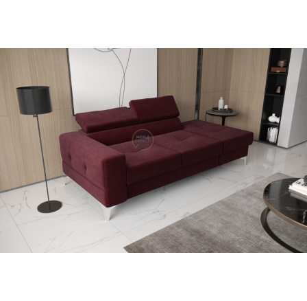 Sofa TOSCANIA II leňoška 205 cm - vínová, pravá strana Sofa TOSCANIA II leňoška 205 cm - vínová, pravá strana