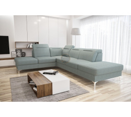 Rohová sedacia súprava OSLO 295x220 - mätová, ľavá