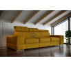 Sofa ROYAL III 295 cm - biela eko koža