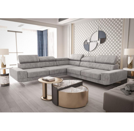 Rohová sedacia súprava MILANO MAX 270x270 cm - sivá