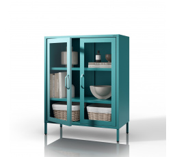 Presklená nízka morská vitrína: Moderná GINA, 800 x 1015 x 400 mm