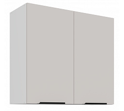 Horní skříňka COMBO - 80 G-72 2F, Bílá/Kašmír