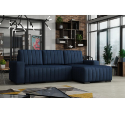 Rohová sedacia súprava Hakim P - falcone80/tmavomodrá