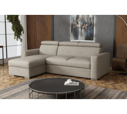 Sedacia súprava Petrit ľavá Aragon hnedošedá