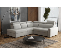 Sedacia súprava Petrit VIII ľavá Paros svetlo šedá