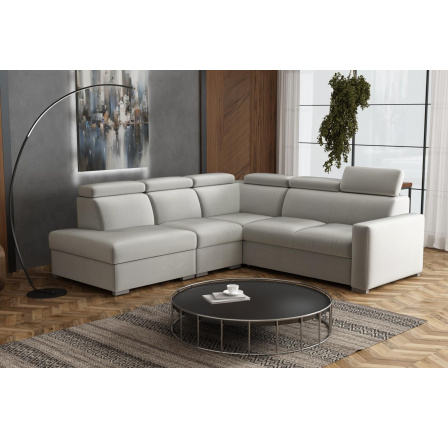 Sedacia súprava Petrit VIII ľavá Paros svetlo šedá Sedacia súprava Petrit VIII ľavá Paros svetlo šedá