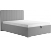 Posteľ Aviana 140x200, svetlosivá