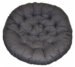 Vankúš pre kreslo papasan 110 cm sivý keper