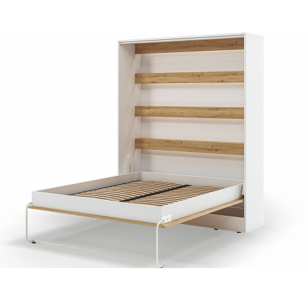 Devesto Vertical Wall Bed 160 Artisan Dub LED Artisan Dub 160x200 Devesto Vertical Wall Bed 160 Artisan Dub LED Artisan Dub 160x200