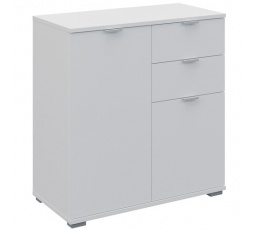 Komoda EASY 2D2S, Biela