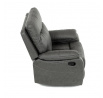 Polohovací křeslo, šedá, látka vintage, TV-4092 GREY3