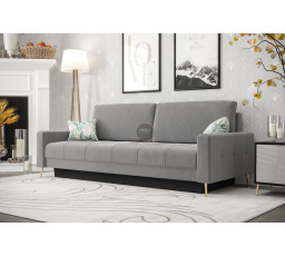 Sofa PIANO DL 225 cm - sivá