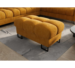 Taburet ASPEN 100x55 cm - žltá