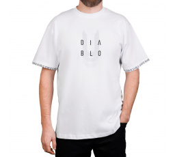 Pánske tričko-Biela-Malá