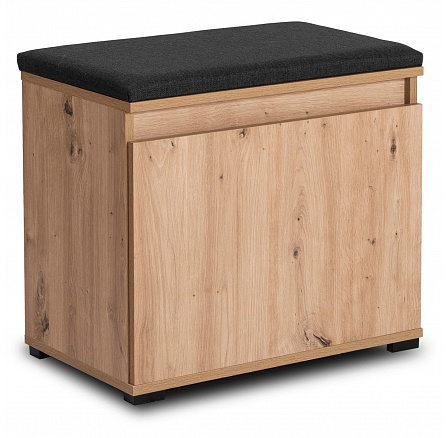 Skrinka na topánky MODENA 60 cm Dub Artisan/Grafit