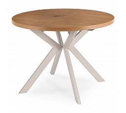 Rozkladací stôl LUKAS 100–250 cm Dub/Kašmír
