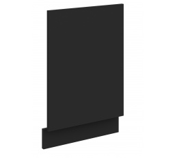 Dvierka na umývačku s panelom SIENA - ZM 570x446, Čierna matná