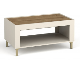 Konferenčný stôl MOSSA MO9, Cashmere/Dub Whisky