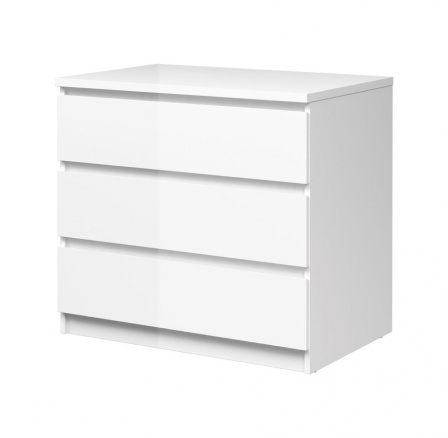Komoda SIMPLICITY 235, Biely lesk