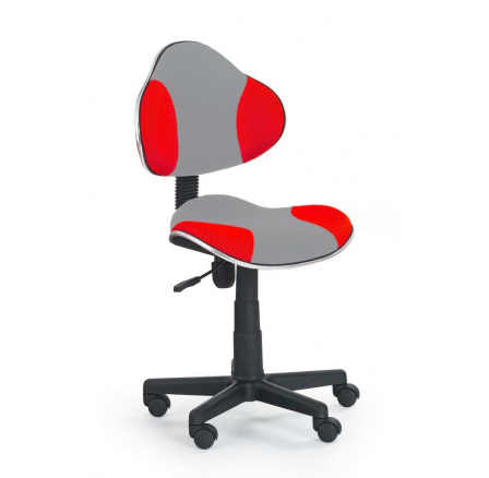 Stolička QZY-G2 sivo červená