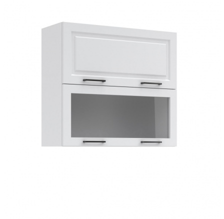 Kuchynská horná skrinka IRMA KL80-1D-1W-H72, Biela matná