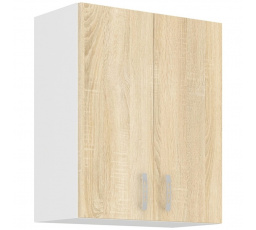 Kuchynská horná skrinka SALLY 60-G-72-2F, Dub sonoma