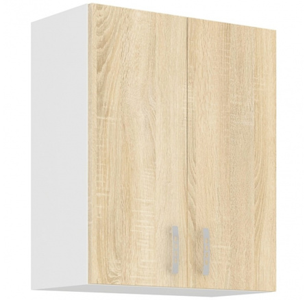 Kuchynská horná skrinka SALLY 60-G-72-2F, Dub sonoma