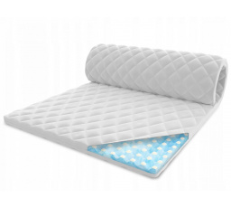Vrchný matrac Topper MALTA, Profilovaná pena RavineBlue, 120x200 cm