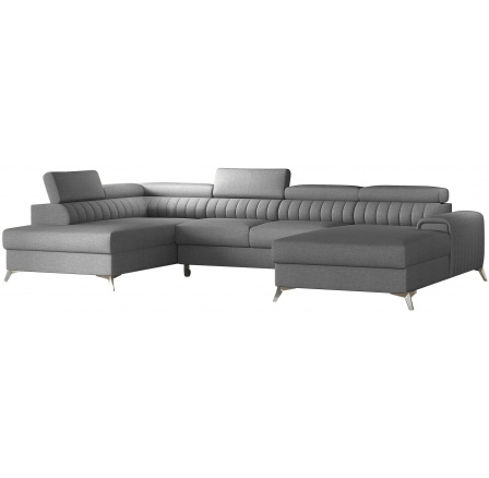 Sedacia súprava v tvare U LACANTE, Flores 4 ľavá