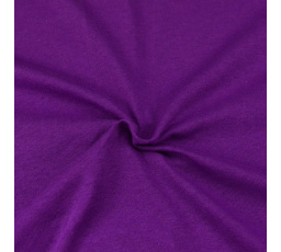 Jersey prestieradlo tmavo fialové 120x200
