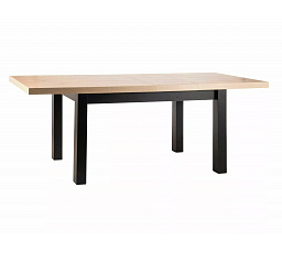 Jedálenský stôl PRESTO, Dub Artisan/Čierna